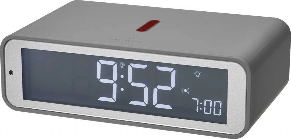 TFA TFA 60.2560.15 TWIST pilkas Radio alarm clock