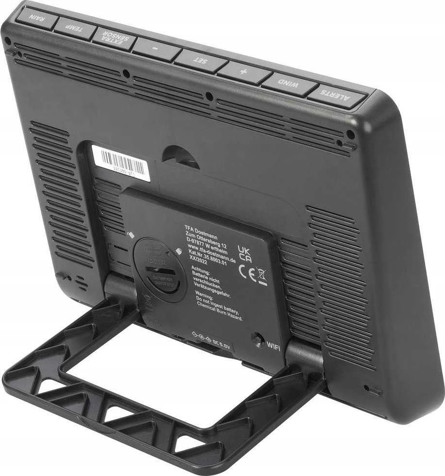 TFA 35.8003.01 - Belaidė WiFi meteorologinė stotelė VIEW PRO