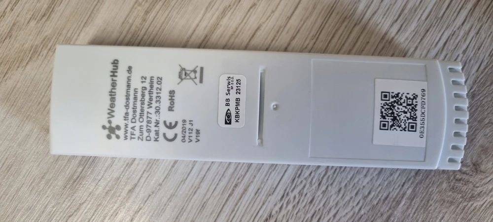 TFA TFA WeatherHub OBSERVER 31.4012 pradinis rinkinys m.Thermo-Hygro Sender