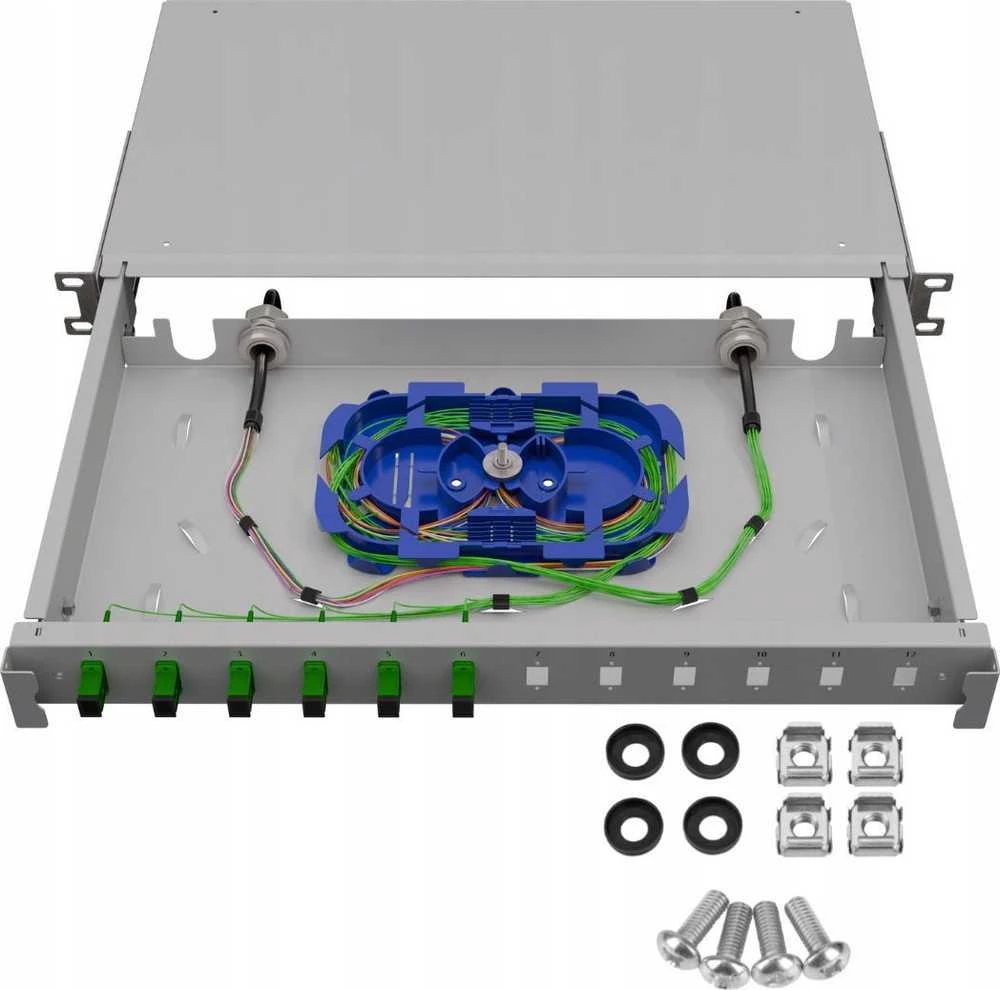 TFSP-19-1U-12S-SC-G STALFLEX FIBER OPTIC SPLIT