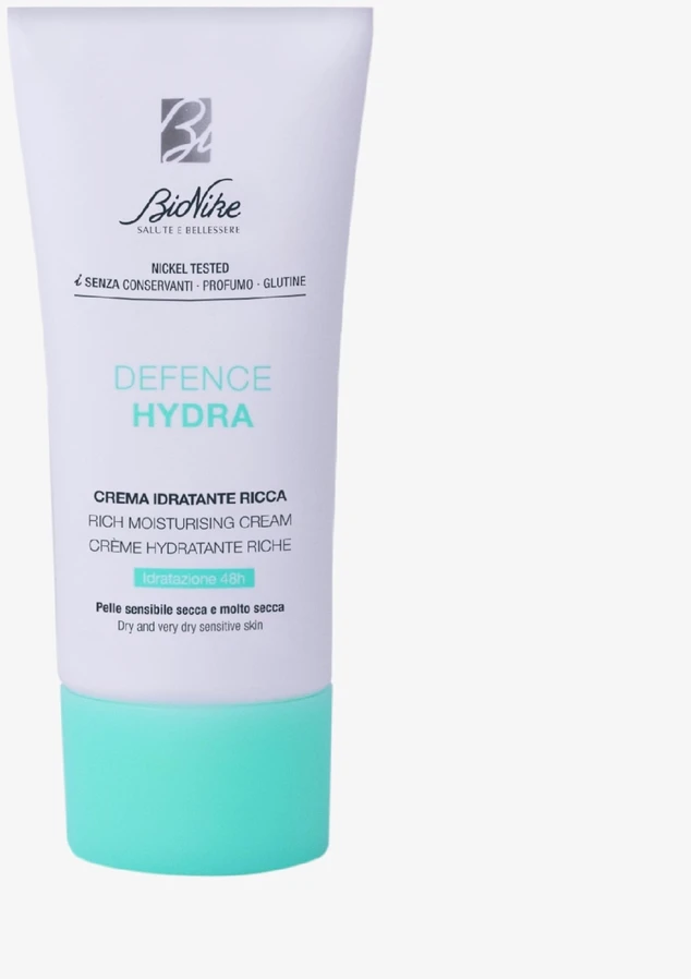 BioNike Defence Hydra drėkinamasis ir maitinamasis dieninis ir naktinis tirštas veido kremas, 50 ml