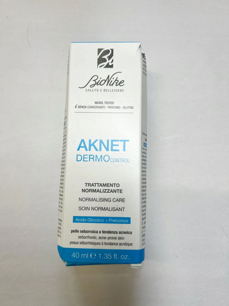 BioNike DermoControl Sebum reguliuojantis kasdienis kreminis gelis veidui, 40 ml