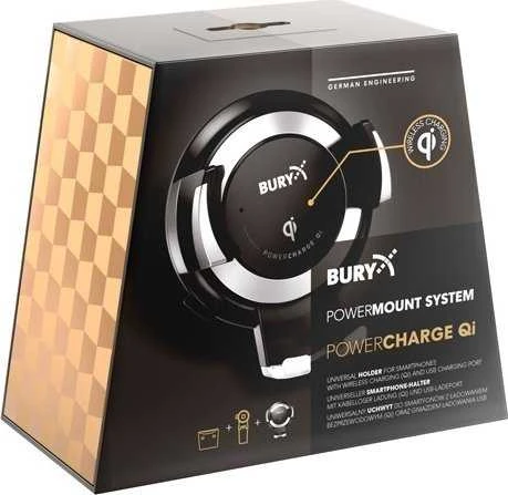 THB Bury Laikiklis zaciskowy automobiliui PowerCharge Qi