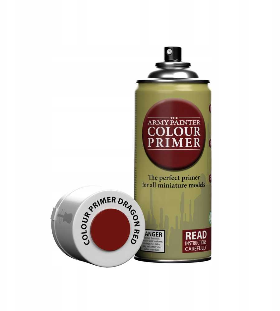 Army Painter The : Colour Primer - Dragon Raudona (2022)