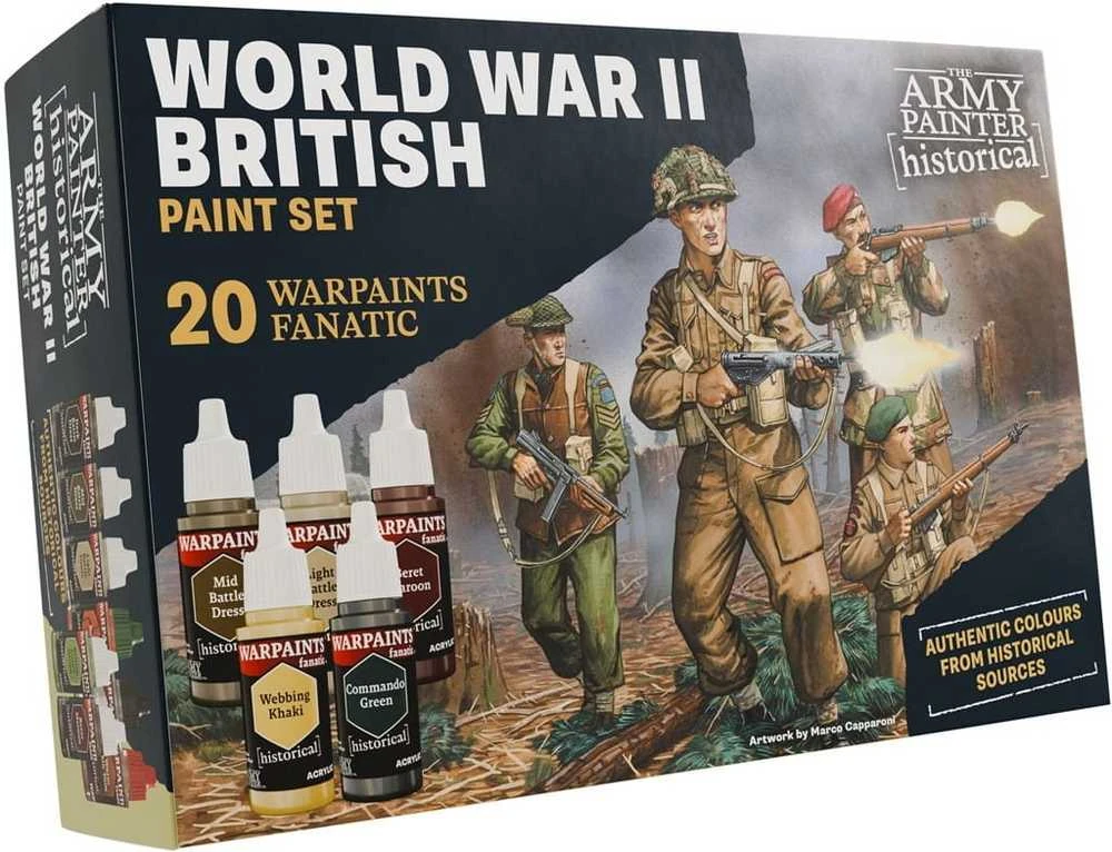 The Army Painter Army Painter – Warpaints istorinių Antrojo pasaulinio karo britų dažų rinkinys
