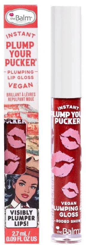 The Balm „Rodeo Show Instant Plump Your Pucker“ putlinantys lūpų blizgiai 2,7 ml