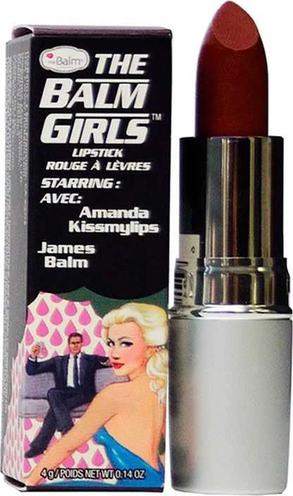 theBalm The Balm Girls Kreminis lūpų dažai, kaštoninės uogos, 4 g