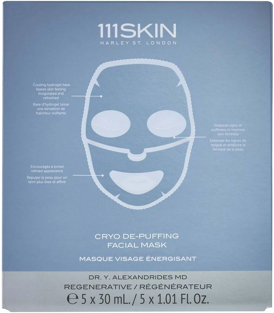 The Body Shop 111SKIN Cryo De-Puffing veido kaukė veido kaukė