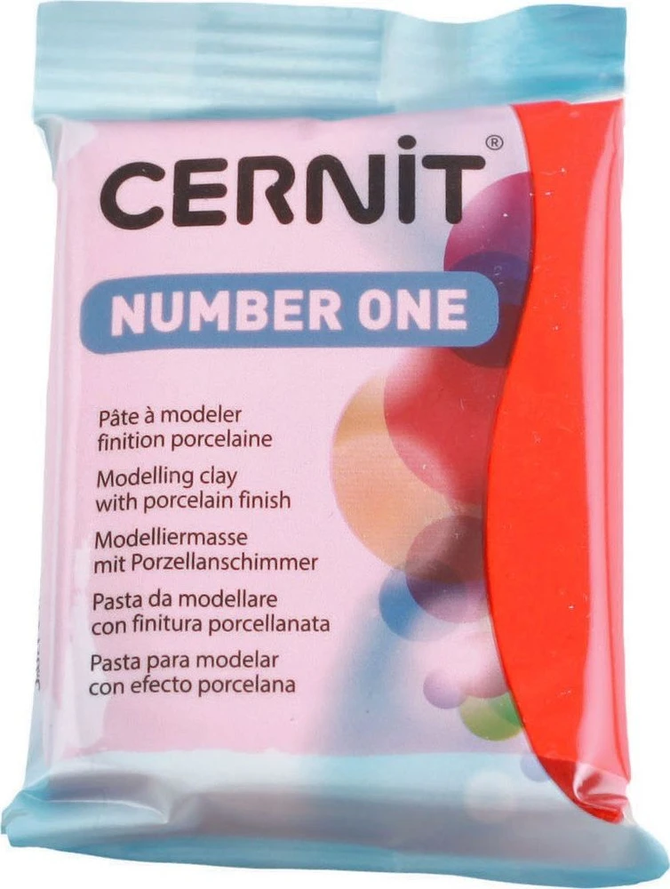 The Clay and Paint Factory Modelina Cernit Czerwień Makowa 56 g