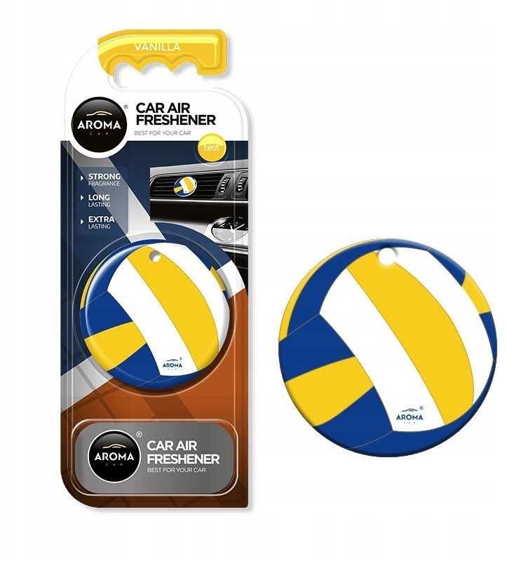 The Different Company Aroma Car, Volley Ball, Vanilla, Car Air Freshener Unisex