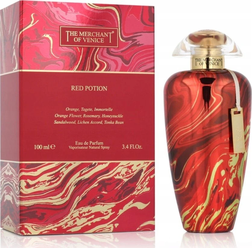 The Merchant of Venice Raudona Potion EDP parfumuotas vanduo unisex, 100 ml