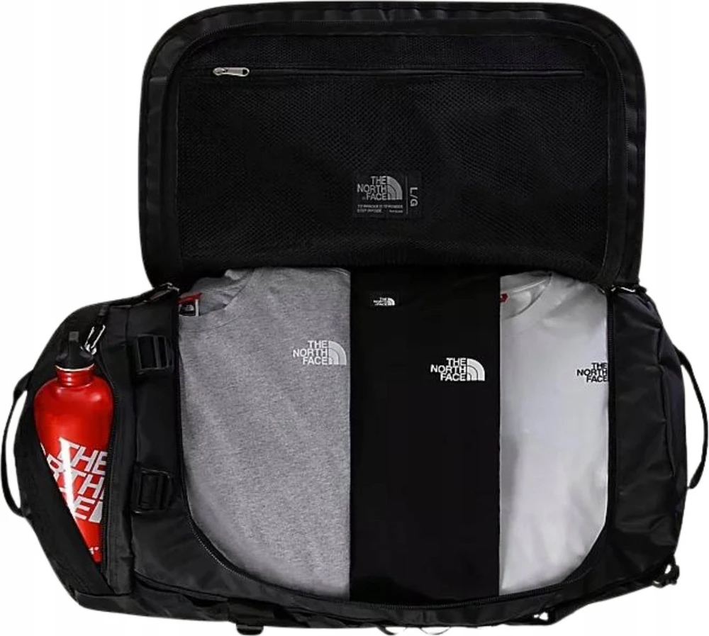 Bazinės stovyklos sportinis krepšys l-tnf juodas-tnf baltas-npf THE NORTH FACE