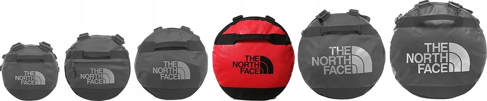 Kelioninis The North Face Krepšys travel The North Face Base Camp Duffel L - red/juodas