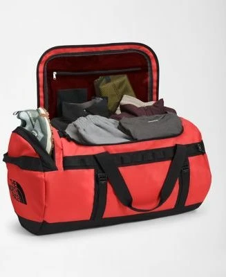 Kelioninis The North Face Krepšys travel The North Face Base Camp Duffel L - red/juodas