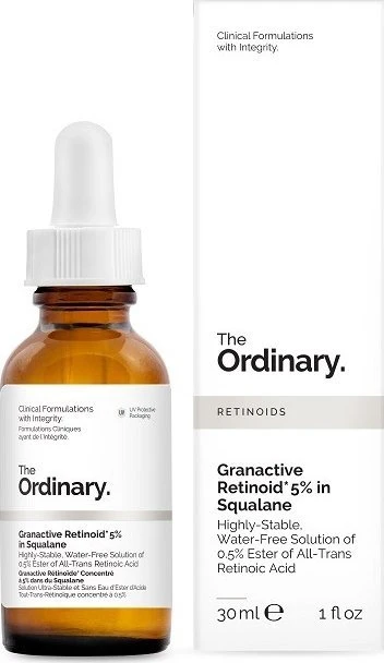The Ordinary Įprastas granaktyvusis retinoidas 5%, 30 ml
