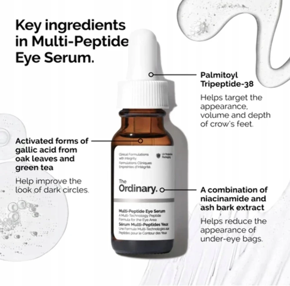 The Ordinary Multi-Peptide Eye Serum paakių serumas, 15 ml