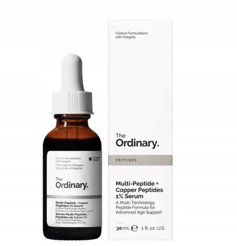 The Ordinary Multi-Peptide + Copper Peptides 1% serumo veido serumas, 30 ml