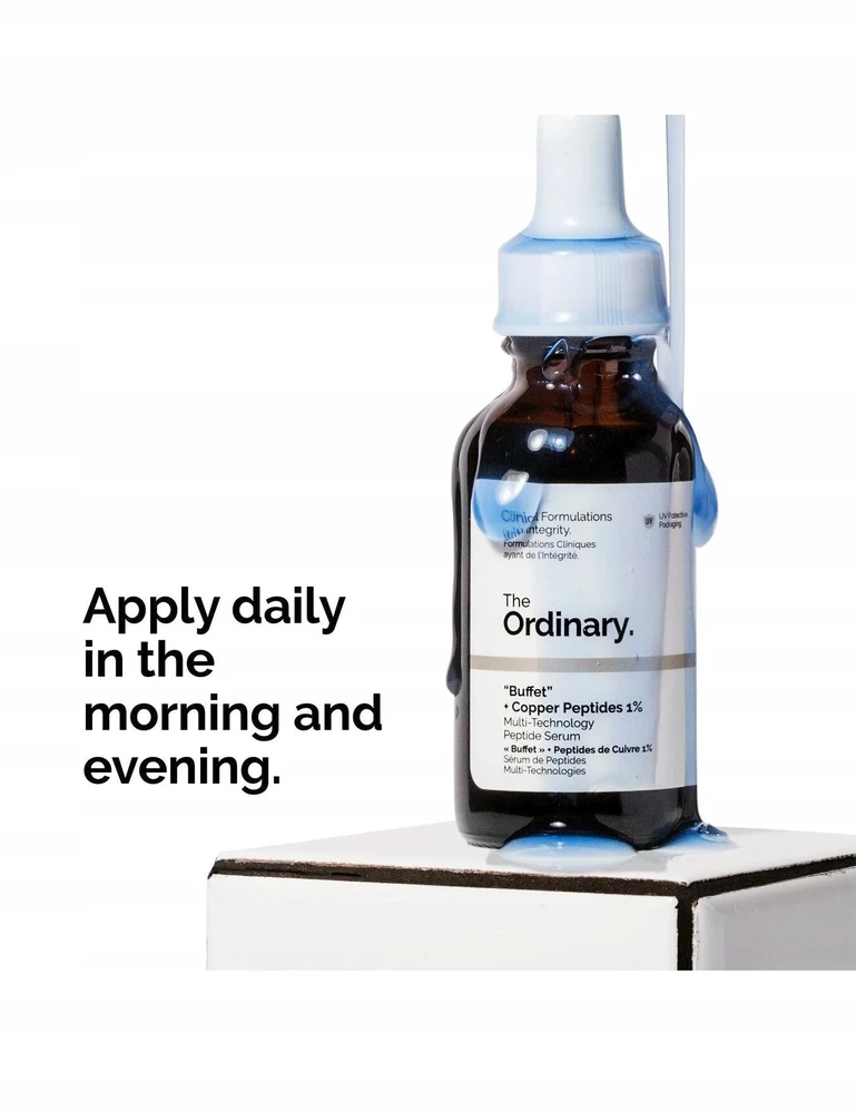 The Ordinary Multi-Peptide + Copper Peptides 1% serumo veido serumas, 30 ml