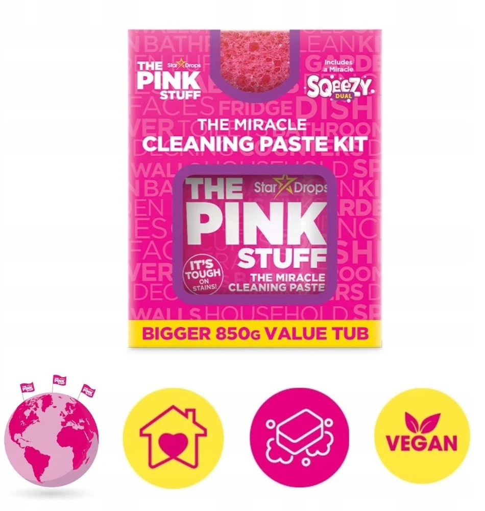 The_Pink_Stu Valymo pasta, The Rožinė Stuff, 0.85 l, 2 vnt.