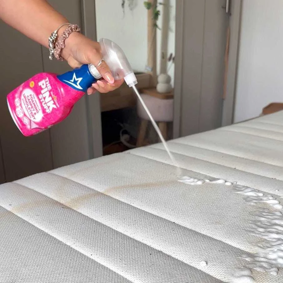 Kilimų ir apmušalų dėmių valiklis The Pink Stuff, 500 ml