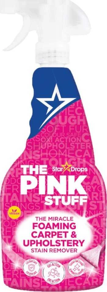 Kilimų ir apmušalų dėmių valiklis The Pink Stuff, 500 ml