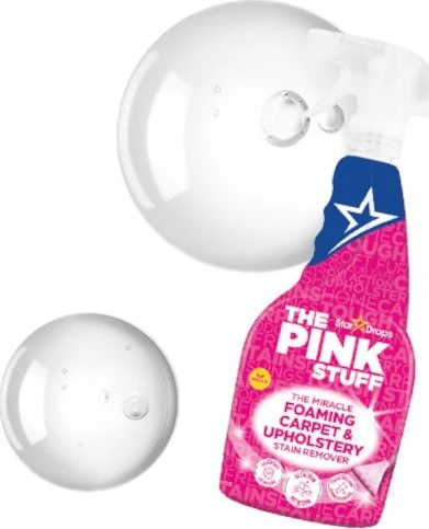Kilimų ir apmušalų dėmių valiklis The Pink Stuff, 500 ml