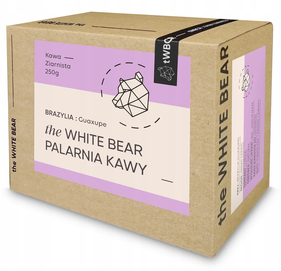The White Bear Kavos pupelės The Baltas Bear Kavos pupelės Brazilija Guaxupé A 250g