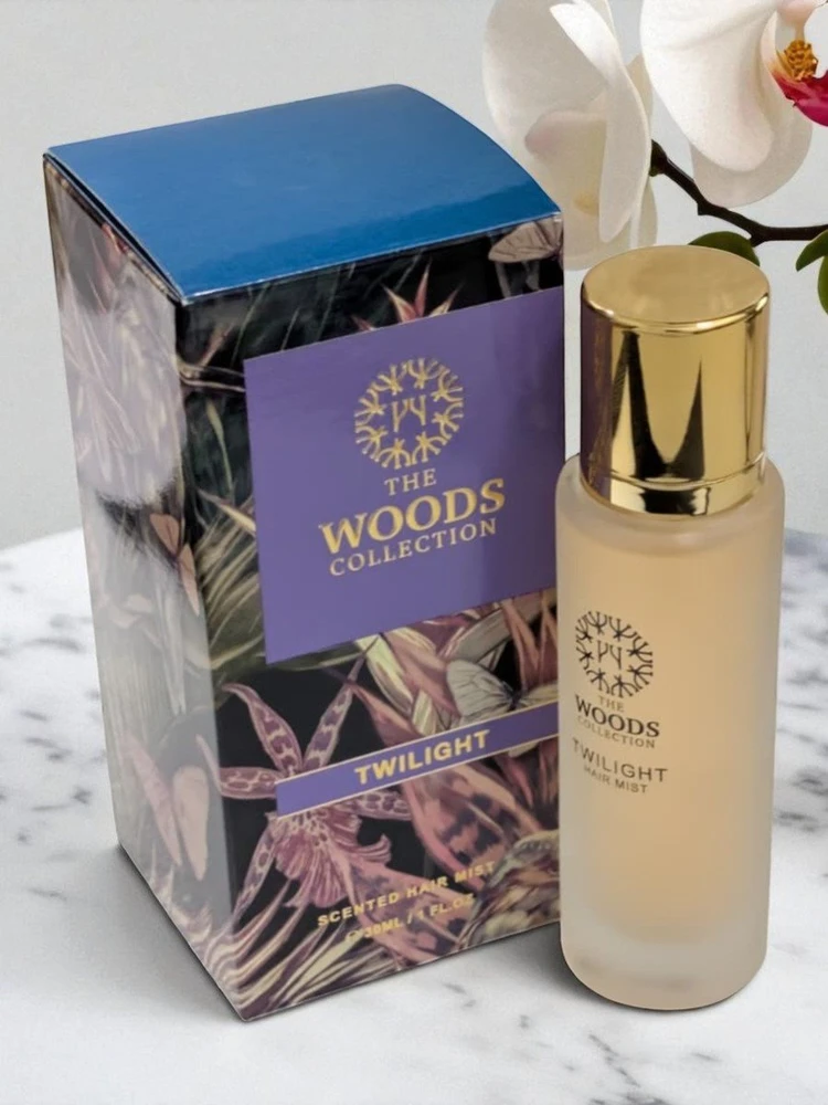 „The Woods Collection Twilight“ plaukų purškiklis moterims, vaisių ir gėlių aromatas, 30 ml