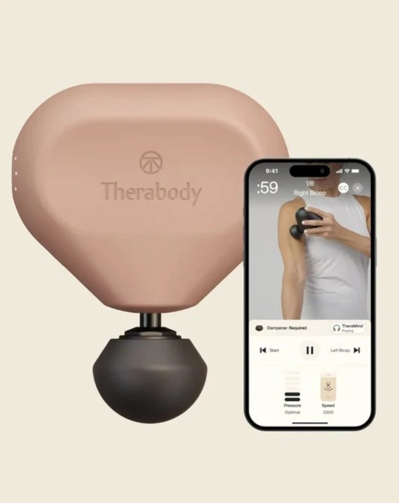 Therabody Theragun Mini 3-iosios kartos, dykumos rožinis