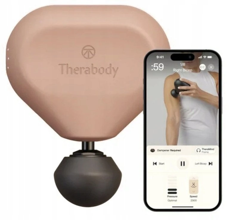 Therabody Theragun Mini 3-iosios kartos, dykumos rožinis