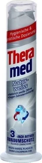 None Dantų pasta Theramed Naturweiss 100ml dozatorius balinanti