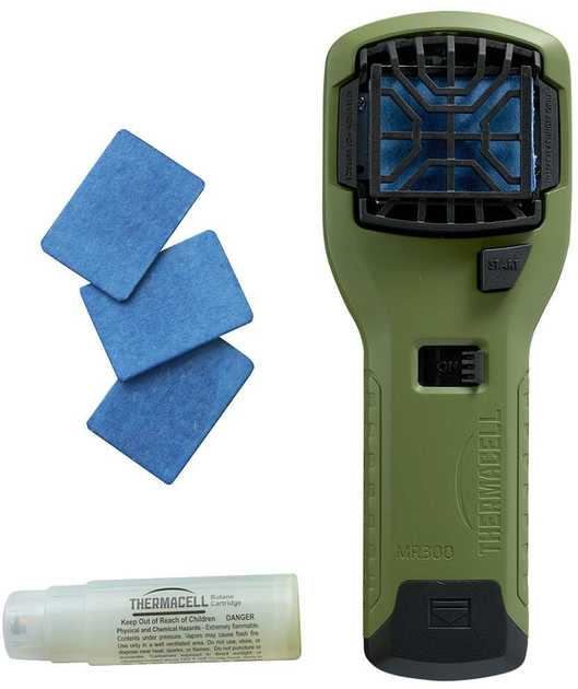 Thermacell „MR300“ nešiojamas uodų repelentas, žalias, modelis .TH