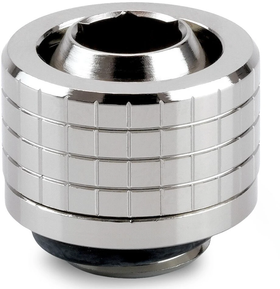 Thermal Grizzly DeltaMate Kompressions-Fitting, Messing – Gloss Nickel, ST16