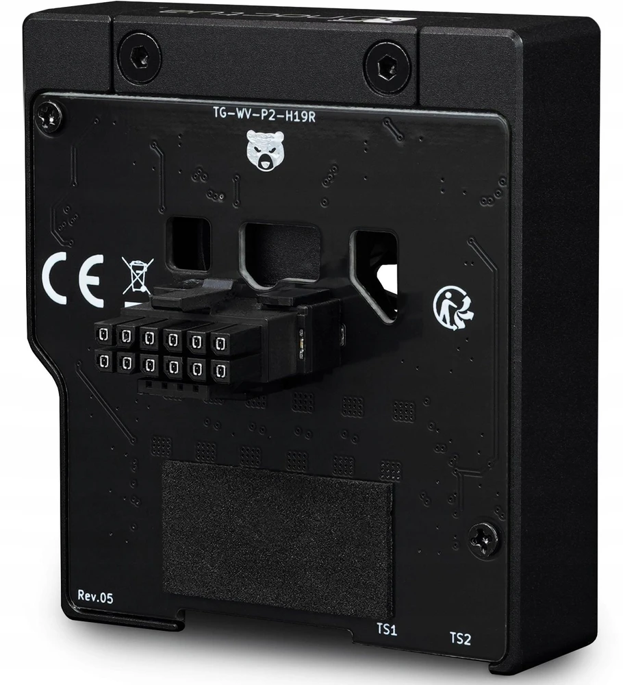 Thermal Grizzly WireView Pro II GPU Noctua Edition, 12V-2x6, TFT-IPS – juodas, apverstas