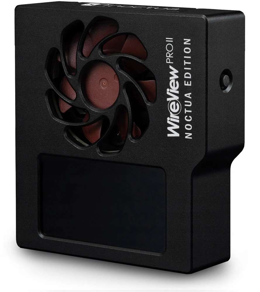 Thermal Grizzly WireView Pro II GPU Noctua Edition, 12V-2x6, TFT-IPS – juodas, apverstas