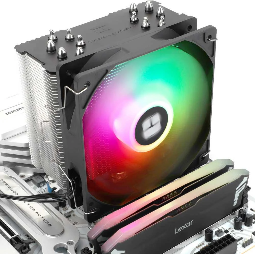 Thermalright Burst Assassin aušintuvas su ARGB ventiliatoriumi