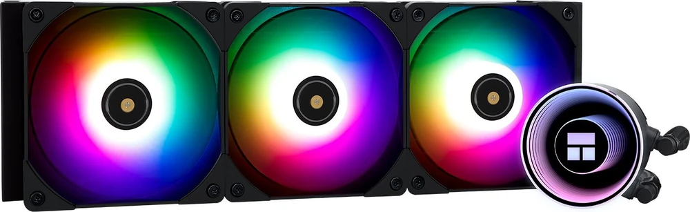 Thermalright Frozen Notte 360 ARGB V2 Juodas (360mm) (Juodas) Procesoriaus AIO Aušintuvas