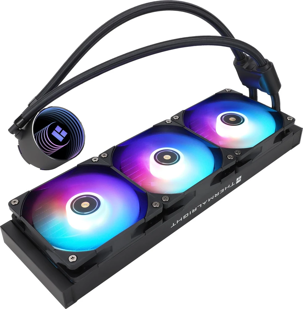 Thermalright Frozen Notte 360 ARGB V2 Juodas (360mm) (Juodas) Procesoriaus AIO Aušintuvas