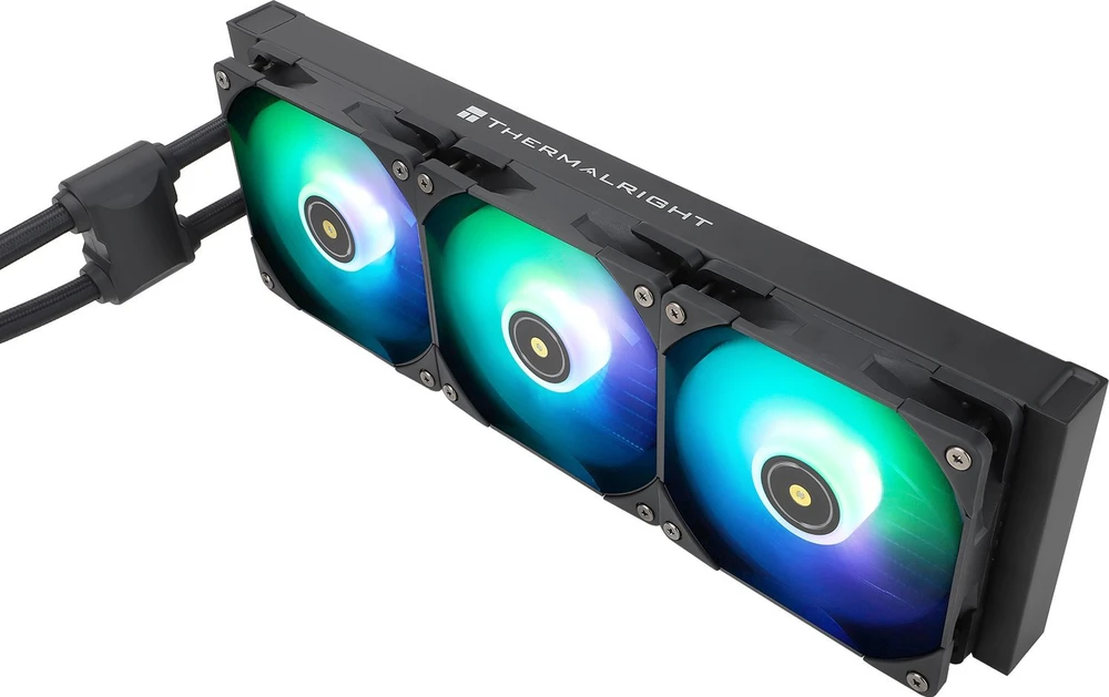 Thermalright Frozen Notte 360 ARGB V2 Juodas (360mm) (Juodas) Procesoriaus AIO Aušintuvas