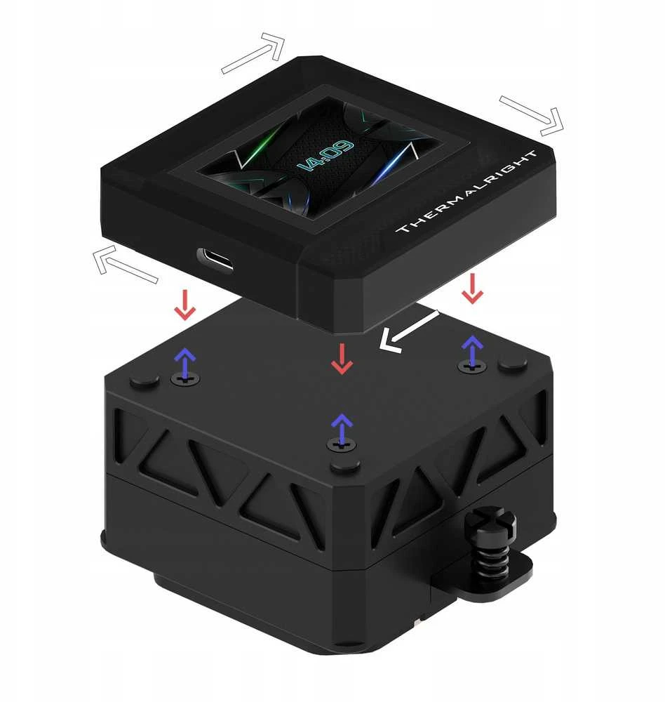 Thermalright Frozen Warframe SE Vanduo Cooling, ARGB – 360mm, juodas
