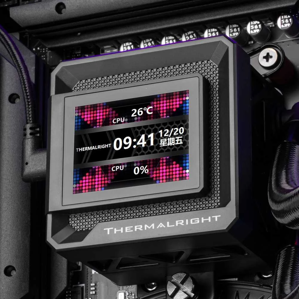 Thermalright Frozen Warframe SE Vanduo Cooling, ARGB – 360mm, juodas