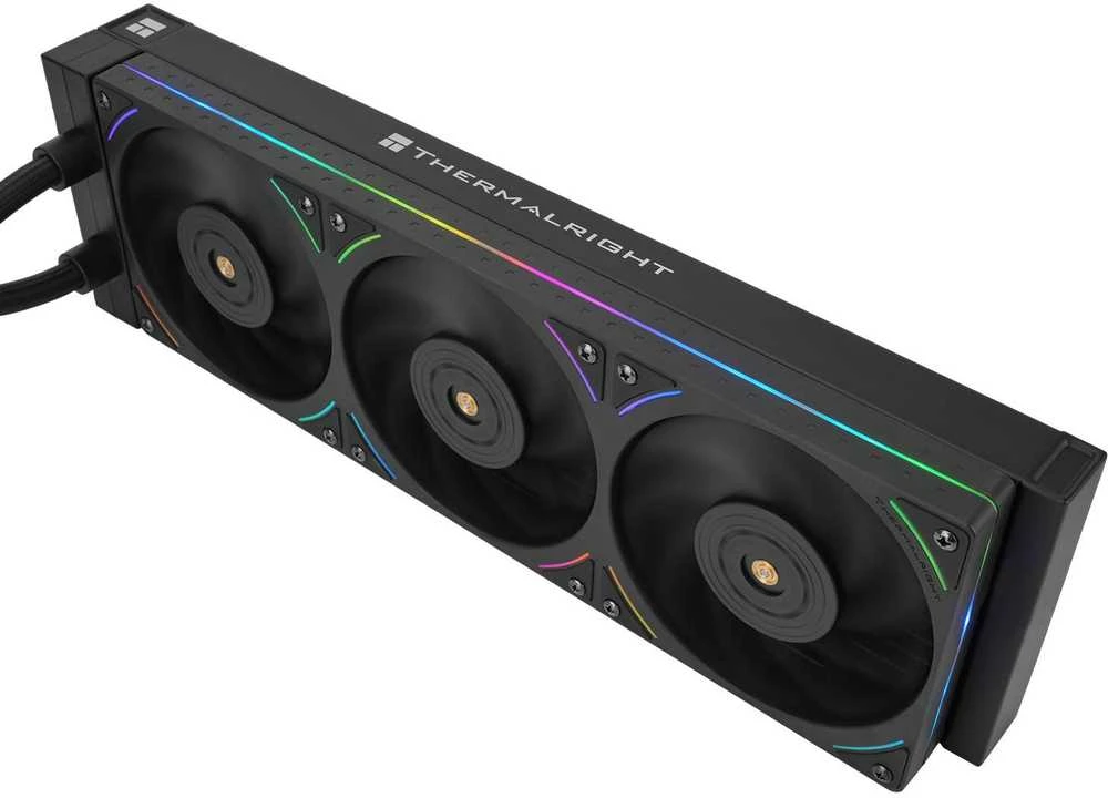 „Thermalright Hyper Vision UB AiO Vanduo Cooling“, ARGB, Intel ir AMD Socket Ø 360 mm, juodas
