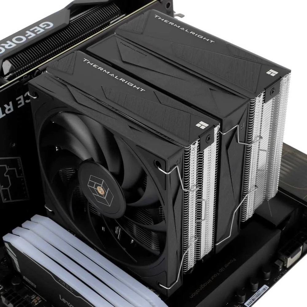 Thermalright Royal Knight 120 juodas bokštinis aušintuvas