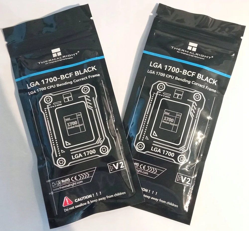 Thermalright LGA1700-BCF Black V2 procesoriaus kontaktinis rėmelis