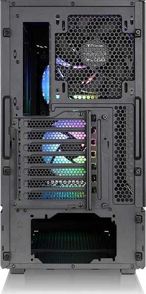 Thermaltake Ceres 330 TG ARGB, Tower tipo korpusas - juodas, grūdintas stiklas