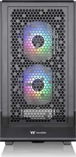 Thermaltake Ceres 330 TG ARGB, Tower tipo korpusas - juodas, grūdintas stiklas