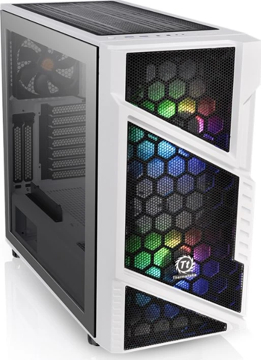 Thermaltake Commander C31 grūdintas stiklas ARGB Snow Edition