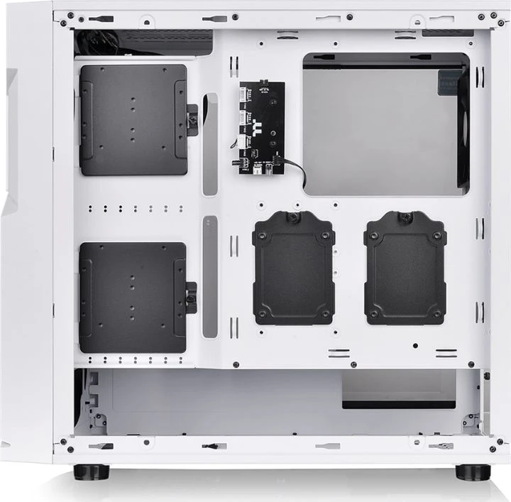 Thermaltake Commander C31 grūdintas stiklas ARGB Snow Edition