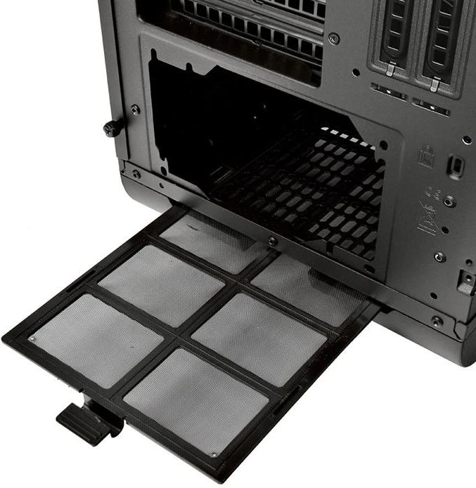 Housing Thermaltake Core V71 TG CA-1B6-00F1WN-04 (ATX, Extended ATX, Micro ATX, Mini ITX, juodos spalvos)