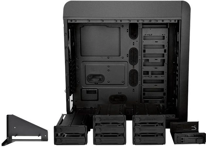 Housing Thermaltake Core V71 TG CA-1B6-00F1WN-04 (ATX, Extended ATX, Micro ATX, Mini ITX, juodos spalvos)